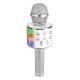 Mikrofon karaoke bezprzewodowy odtwarzacz muzyki Bluetooth głośnik światła LED