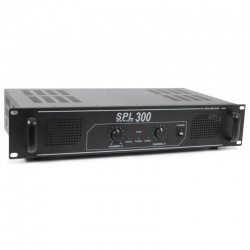 Końcówka mocy wzmacniacz SPL 300 Skytec 2x150W 19' RACK