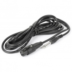 Mikrofon dynamiczny Fenton DM110 przewód XLR - Jack 3m do KARAOKE wykładów
