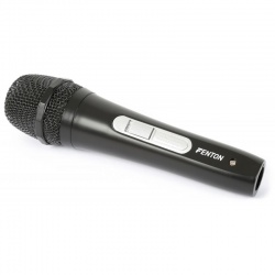 Mikrofon dynamiczny Fenton DM110 przewód XLR - Jack 3m do KARAOKE wykładów