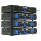 Wzmacniacz mocy 2 x 1000W Skytec SPL 2000 korektor dźwięku 3 wejscia RCA