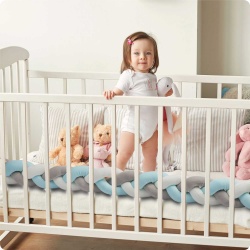 Otulacz do łóżeczka warkocz zabezpieczenie Ricokids ochronna 2 metry
