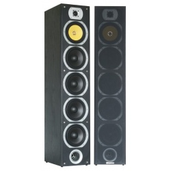 Zestaw kolumn Skytronic SHFT57B 4-drożne kolumny głośnikowe Tower 2 x 600W