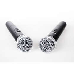 Zestaw mikrofonowy BST UDR208 2 x mikrofon doręczny pasmo UHF ładowarka