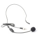 Zestaw nagłownych mikrofonów odbiorik 2x mikrofon Vonyx STWM712H