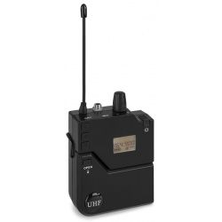 Mikrofon nagłowny i krawatowy zestaw UHF Power Dynamics PD632BP