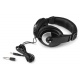 Słuchawki dla DJ'a nauszne Skytec SH120 jack 3,5 oraz 6,3mm skórzane