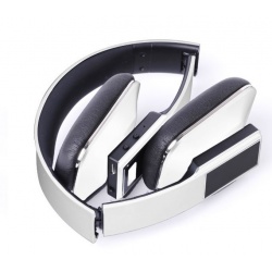 Składane słuchawki bezprzewodowe z mikrofonem Bluetooth LTC HDJ150BT-WH