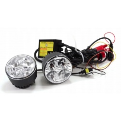 Światła do jazdy dziennej AMiO DRL 510HP LED homologacje E4 oraz RL00