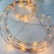 Lampki choinkowe anielski włos kurtyna sople druciki 200 LED na 10 włosach