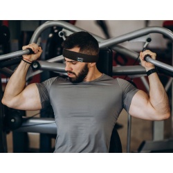 Sportowa opaska do biegania z wbudowanym Bluetooth i mikrofonem