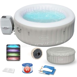 Dmuchane SPA Jacuzzi z podświetleniem LED Tahiti Bestway 60007