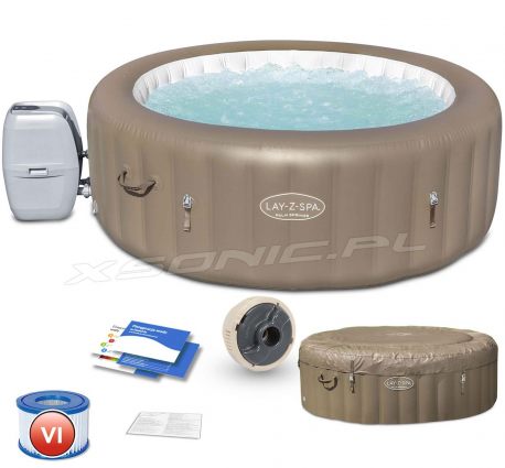 Dmuchane jacuzzi SPA z masażem Palm Springs 196 x 71 cm Bestway 60017 dla 6 osób