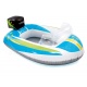 Kolorowy pontonik do pływania dla dzieci motorówka samolot INTEX 59380