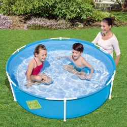 Mały basen stelażowy dla dziecka 152 x 38 cm Bestway 56283 okrągły