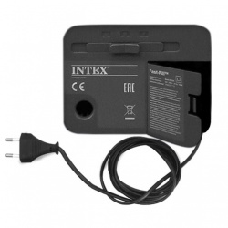 Materac welurowy z pompką elektruczną 203 x 152 x 33 cm INTEX 67770