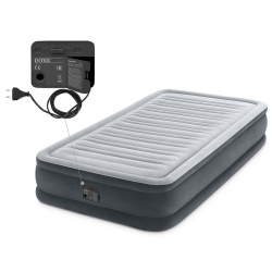 Materac welurowy z pompką elektryczną 191 x 99 x 33 cm INTEX 67766