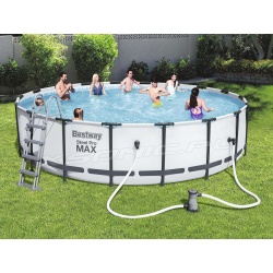 Basen okrągły 427 x 122 cm ogrodowy 5612X Bestway na stelażu zestaw 12w1