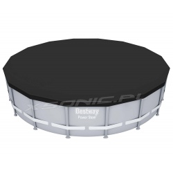 Basen ogrodowy stelażowy 488 x 122 cm z mozaiką zestaw 12w1 Bestway 5612Z