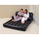 Dmuchana sofa materac łóżko 5w1 Bestway 75054 czarna 188 x 152 x 64 cm