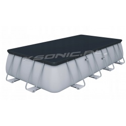 Stelażowy basen ogrodowy 549 x 274 x 122 prostokątny BESTWAY 5611Z 12w1