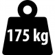 Metalowy regał magazynowy 150 x 75 x 30 cm do 625 kg