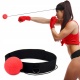 Piłka z pianki refleksowa bokserska do ćwiczeń refleksu zakładana na głowę