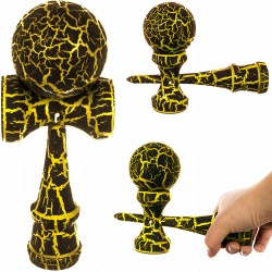 Japońska gra zręcznościowa drewniana Kendama piłka na sznurku trzpień