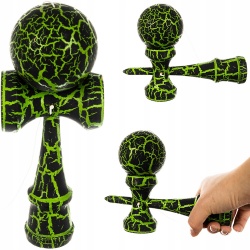 Japońska gra zręcznościowa drewniana Kendama piłka na sznurku trzpień