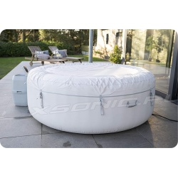 Dmuchane Spa PARIS z masażem Bestway 60013 podświetlenie LED 196 x 66 cm