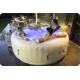 Dmuchane Spa PARIS z masażem Bestway 60013 podświetlenie LED 196 x 66 cm