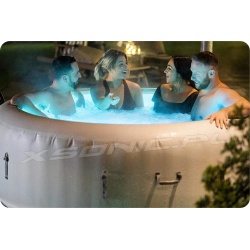 Dmuchane Spa PARIS z masażem Bestway 60013 podświetlenie LED 196 x 66 cm
