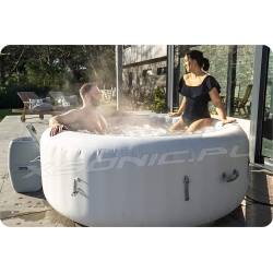 Dmuchane Spa PARIS z masażem Bestway 60013 podświetlenie LED 196 x 66 cm