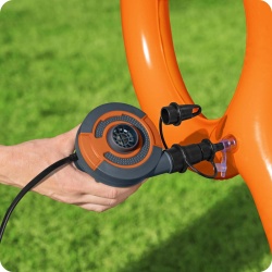 Pompka elektryczna do pontonów i materacy Sidewinder 12V i 220V Bestway 62142