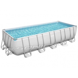 Basen prostokątny 640 x 274 x 122 cm 11w1 stelażowy Bestway 5612B ogrodowy 