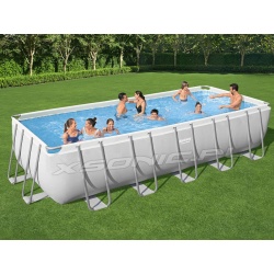 Basen prostokątny 640 x 274 x 122 cm 11w1 stelażowy Bestway 5612B ogrodowy 