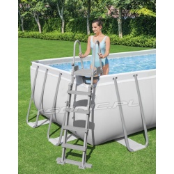 Basen prostokątny 640 x 274 x 122 cm 11w1 stelażowy Bestway 5612B ogrodowy 