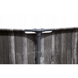 Basen ogrodowy 366 x 100 cm grafitowy stelażowy 18w1 Bestway pompa 5614X