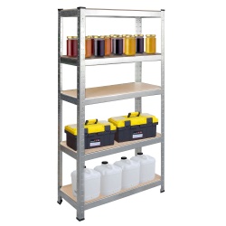 Metalowy regał magazynowy 205 x 120 x 45cm obciążenie do 1000 kg 6 półek