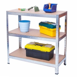 Metalowy regał magazynowy 205 x 120 x 45cm obciążenie do 1000 kg 6 półek