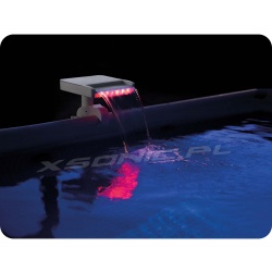 Wodospad basenowy LED wielokolorowy kaskada 28090 Intex do basenu
