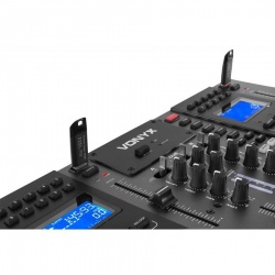 Podwójny odtwarzacz CD MP3 2 x USB oraz Bluetooth mikser Vonyx CDJ450