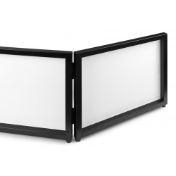 Ekran na stół Vonyx DB8 DJ SCREEN PRO biała osłona na kable do podświetlenia