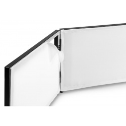 Ekran na stół Vonyx DB8 DJ SCREEN PRO biała osłona na kable do podświetlenia