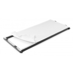 Ekran na stół Vonyx DB8 DJ SCREEN PRO biała osłona na kable do podświetlenia