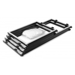 Ekran na stół Vonyx DB8 DJ SCREEN PRO biała osłona na kable do podświetlenia