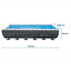 Basen ogrodowy prostokątny 732 x 366 x 132 XTR Frame 21w1 INTEX 26368