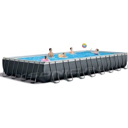 Ogromny basen prostokątny 975 x 488 x 132 cm 15w1 Ultra XTR Frame INTEX 26378