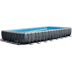 Ogromny basen prostokątny 975 x 488 x 132 cm 15w1 Ultra XTR Frame INTEX 26378
