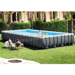 Ogromny basen prostokątny 975 x 488 x 132 cm 21w1 Ultra XTR Frame INTEX 26378